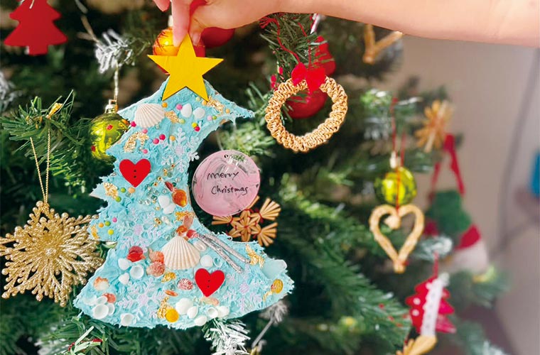 クリスマスツリーオーナメントづくり