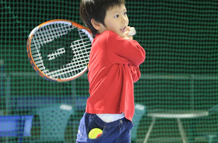 子どもテニス体験