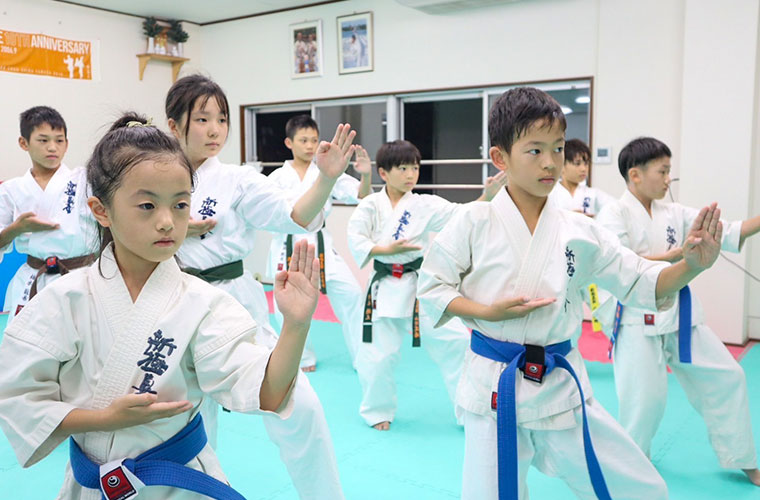 ミット打ちを体験しよう