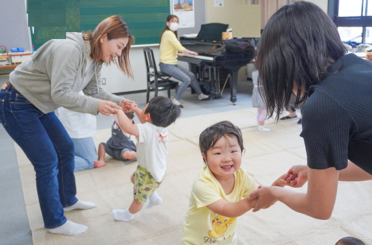 音楽に合わせて表現力を育もう