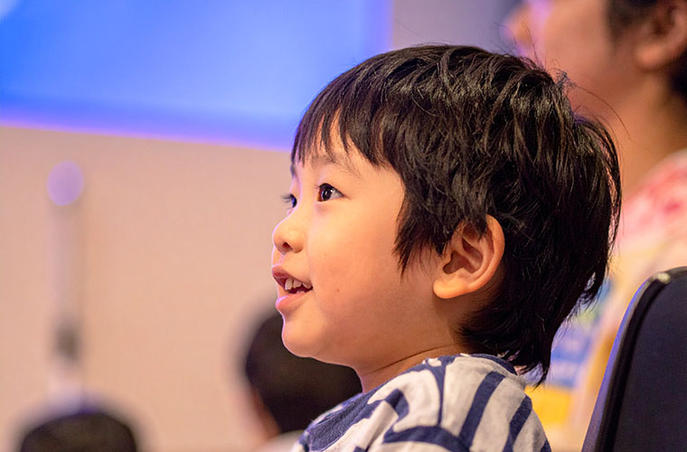 家族で楽しめるスペシャルステージ